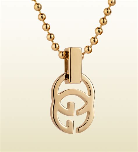 gucci necklace womens white gold|Gucci chunky necklace.